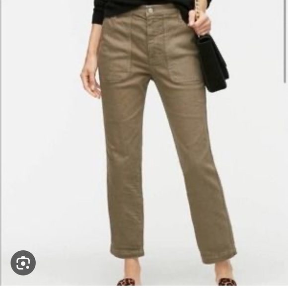 J. Crew Straight-leg crop jean in garment-dyed denim - Picture 12 of 12